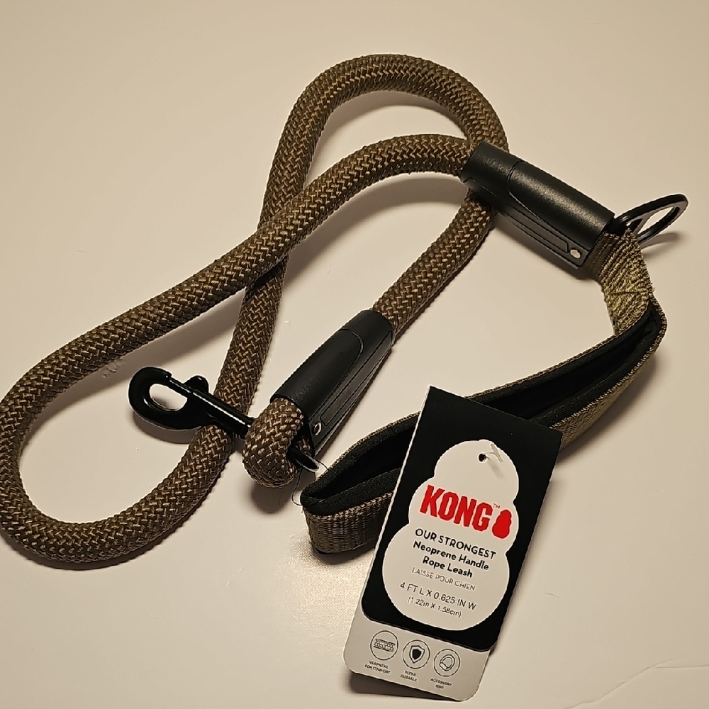 Kong- Neoprene Handle Rope Leash